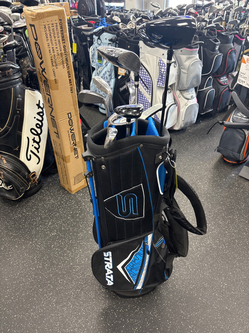 Vist Large View of Product Image Which is Used Callaway STRATA MENS LH Mens Package Set LH Royal Blue 12 Piece