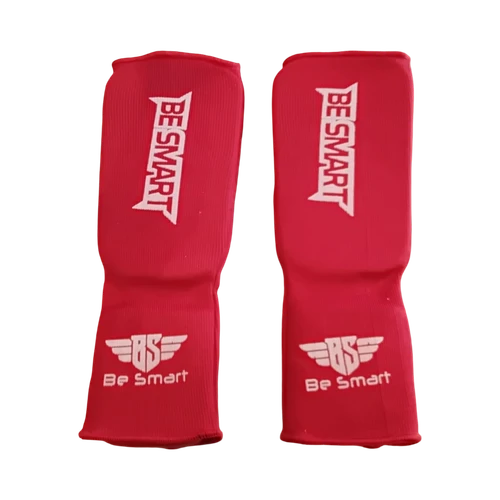 Vist Large View of Product Image Which is Used Martial Arts Shin Pads Red XXS