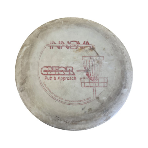 Vist Large View of Product Image Which is Used Innova AVIAR PUTTER Disc Golf Putter Almond