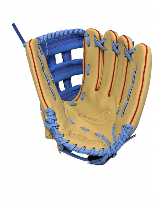 Vist Large View of Product Image Which is New Wilson A450 A04RB2612 Junior Baseball Glove RH Throw 12" - No Tags