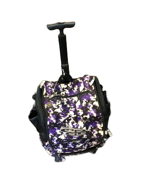 Vist Large View of Product Image Which is Used BoomBah SUPERPACK baseball/softball Player Backpack Purple