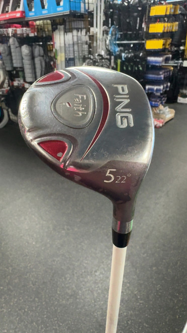 Vist Large View of Product Image Which is Used Ping FAITH Womens Fairway Wood RH 5 Wood