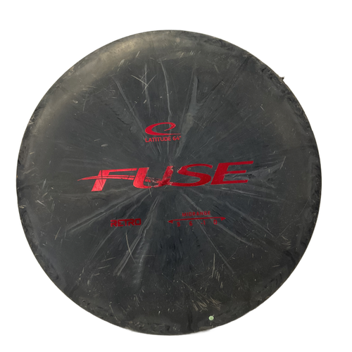 Vist Large View of Product Image Which is Used Latitude 64 FUSE MID RANGE Disc Golf Mid Range Black