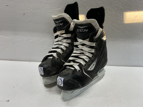 Vist Large View of Product Image Which is Used CCM RBZ RAPIDE Youth Hockey Skate Black Youth 11.0