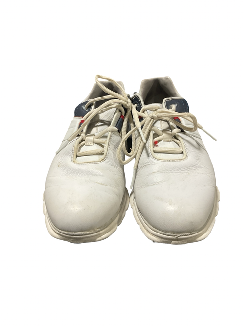 Vist Large View of Product Image Which is Used Foot Joy Mens Golf Shoes White Senior 8.5