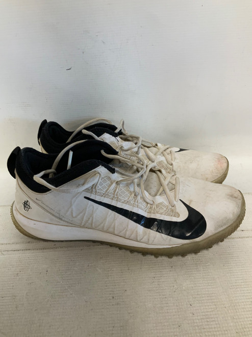 Vist Large View of Product Image Which is Used Nike HUARACHE SEVEN Mens Golf Shoes White Senior 12