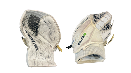 Vist Large View of Product Image Which is Used Vaughn VENTUS SLR 2 Inter Goalie Catcher White