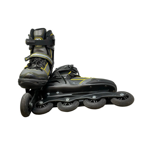 Vist Large View of Product Image Which is Used RollerDerby Q60 Senior Rec Fitness Skates Black Senior 8