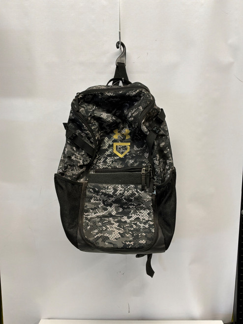 Vist Large View of Product Image Which is Used Under Armour BASEBALL BAG BB/SB Player Backpack Black