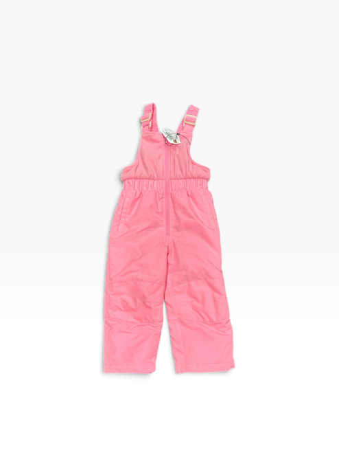 Vist Large View of Product Image Which is Used Slalom Snow Bibs Y Pink XS