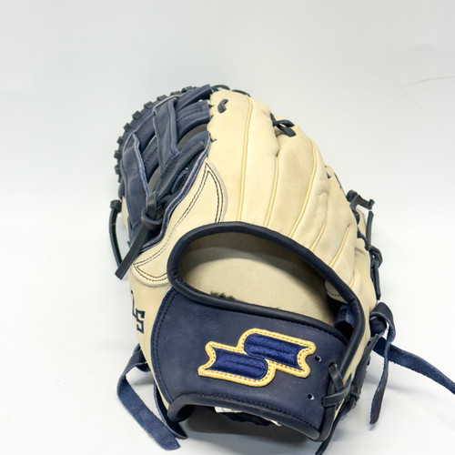 Vist Large View of Product Image Which is Used Ssk ZSD BB/SB Glove LH Throw Tan 12 1/2"