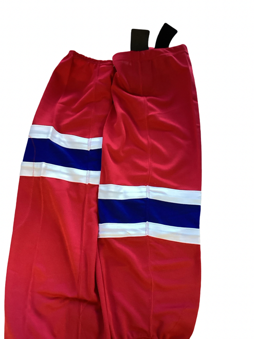 Vist Large View of Product Image Which is Used Hockey Sock Red 28"