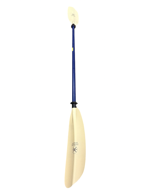 Vist Large View of Product Image Which is Used WERNER 2-Piece Kayak Paddle 225cm