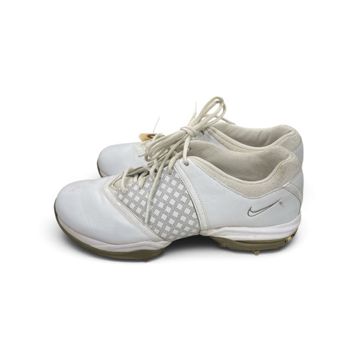 Vist Large View of Product Image Which is Used Nike Womens Golf Shoes White Senior Size 8, side view