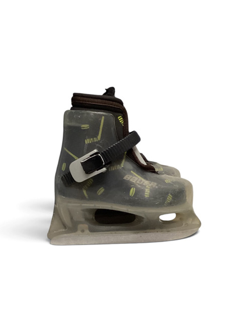 Vist Large View of Product Image Which is Used Bauer LIL CHAMP 8-9 Boys Softboot Skate Grey Youth 09.0