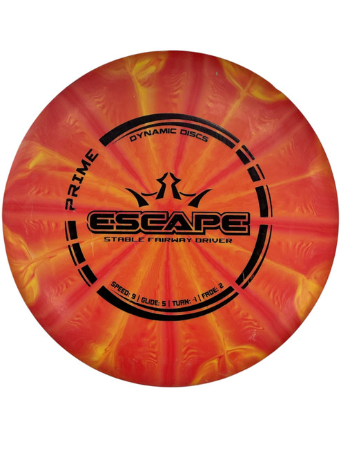 Vist Large View of Product Image Which is Used Dynamic Discs ESCAPE Disc Golf Driver Orange