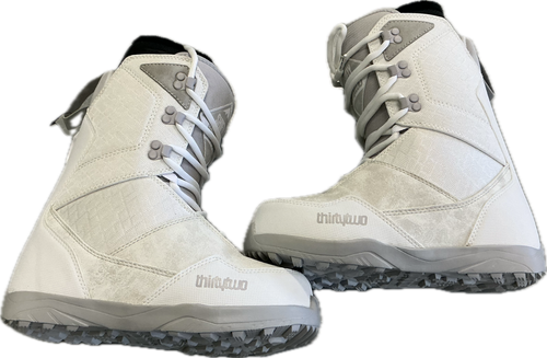 Vist Large View of Product Image Which is Used ThirtyTwo SHIFTY Womens Snowboard Boots White Senior 6.5