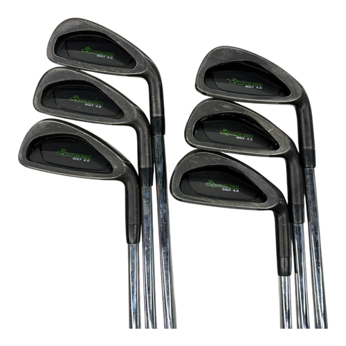 Vist Large View of Product Image Which is Used Bombtech Golf 4.0 Mens Iron Set RH 4I-9I