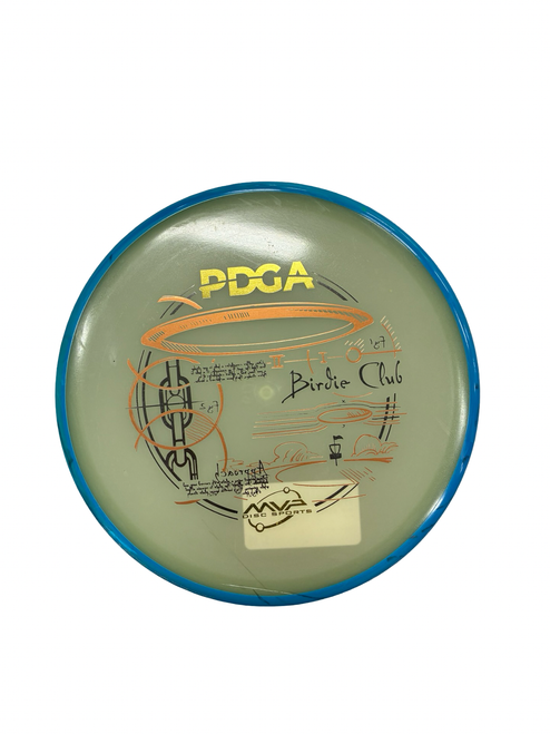 Vist Large View of Product Image Which is Used MVP BIRDIE CLUB Disc Golf Driver White