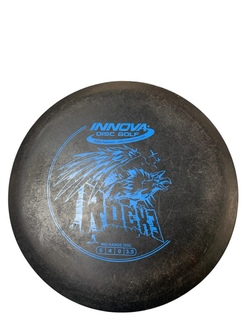 Vist Large View of Product Image Which is Used Innova ROCK3 5 4 0 3.5 Disc Golf Mid Range Black