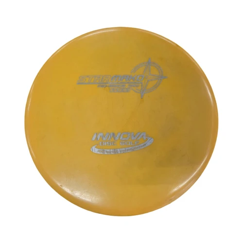 Vist Large View of Product Image Which is Used Innova STAR MAKO Disc Golf Mid Range Gold