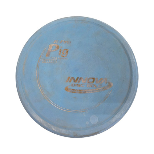 Vist Large View of Product Image Which is Used Innova R PRO PIG Disc Golf Putter Royal Blue