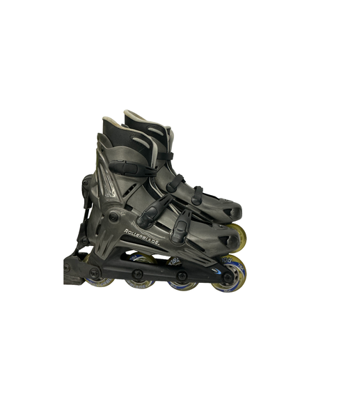 Vist Large View of Product Image Which is Used Rollerblade TX7 Senior Roller Quad Skates Black Senior 10