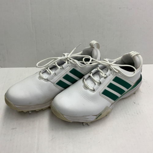 Vist Large View of Product Image Which is Used Adidas Mens Golf Shoes White Senior 11