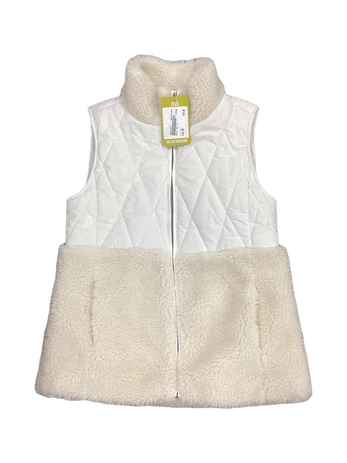 Vist Large View of Product Image Which is Used Heavy Vest W White SM
