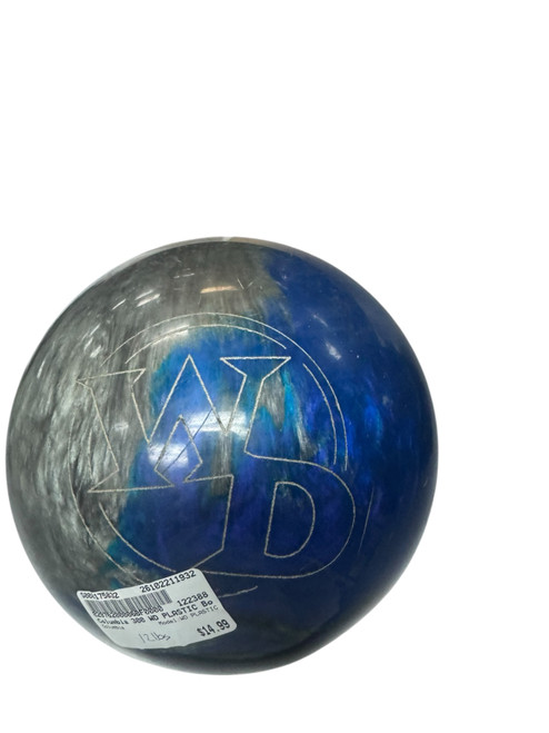 Vist Large View of Product Image Which is Used Columbia 300 WD PLASTIC Bowling Ball 12 lbs