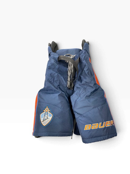 Vist Large View of Product Image Which is Used Bauer ISLANDER TEAM Junior Pant Navy Blue LG