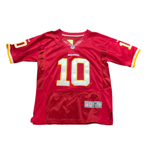 Vist Large View of Product Image Which is Used Nike RG3 REDSKINS JERSEY FB Top Adult Maroon Senior