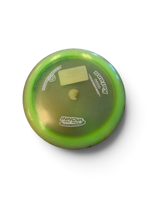 Vist Large View of Product Image Which is Used Innova BLIZZARD CHAMPION KATANA Disc Golf Driver Green