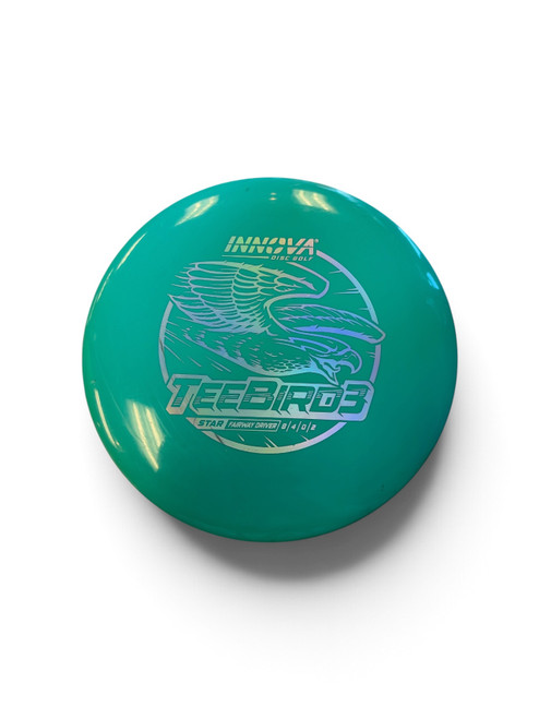 Vist Large View of Product Image Which is Used Innova TEEBIRDS Disc Golf Driver Teal