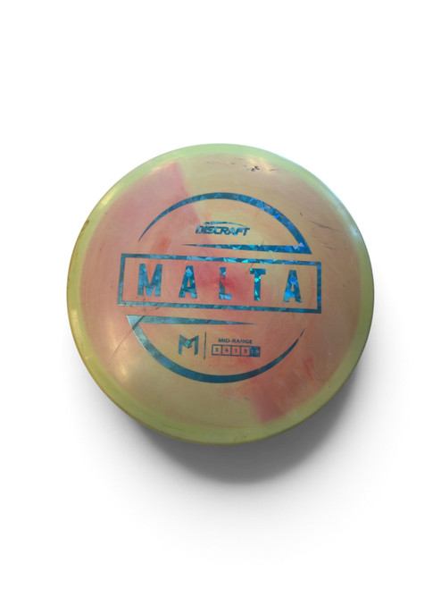 Vist Large View of Product Image Which is Used Discraft PAUL MCBETH MALTA Disc Golf Mid Range Yellow