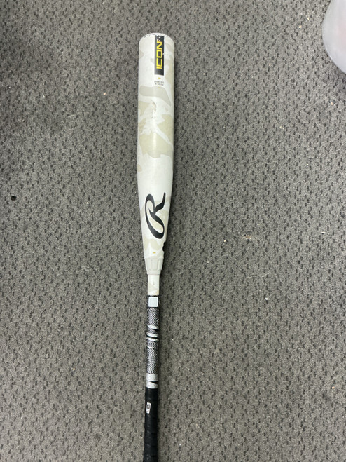 Vist Large View of Product Image Which is Used Rawlings icon RUT518 BB/SB USSSA 2 3/4 Bat 32"