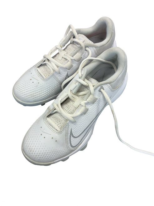 Vist Large View of Product Image Which is Used Nike SOFTBALL 7.5 BB/SB Cleats White Senior 7.5