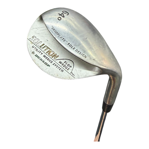 Vist Large View of Product Image Which is Used Dunlop SOLUTION Golf Wedge Mens RH 64 Degree