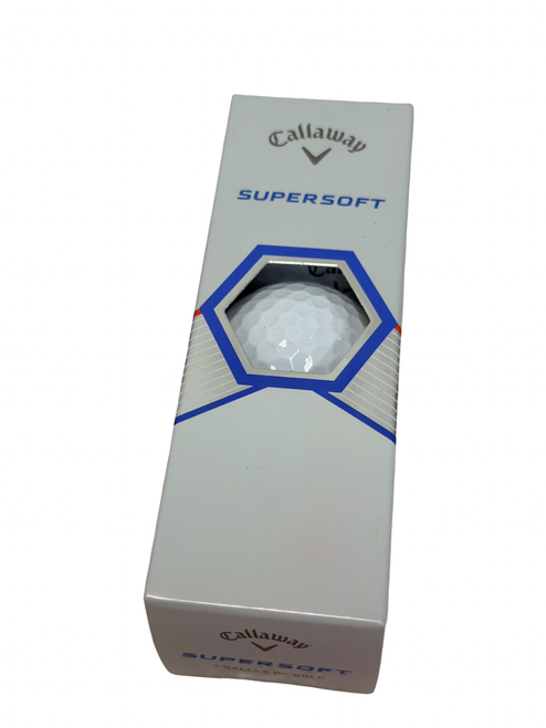 Vist Large View of Product Image Which is New Callaway SUPERSOFT - 3 Ball - Golf Ball Sleeve
