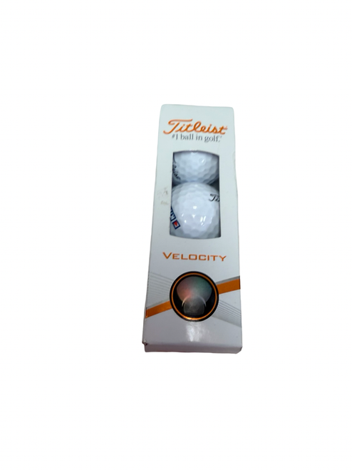 Vist Large View of Product Image Which is New Titleist VELOCITY - 3 Ball - Golf Ball Sleeve