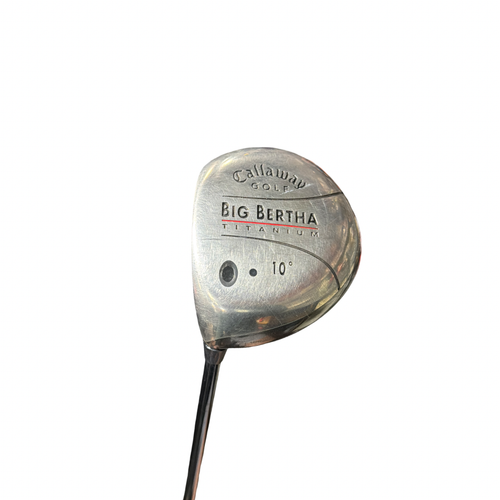 Vist Large View of Product Image Which is Used Callaway BIG BERTHA TITANIUM Mens Driver LH 10.0 Degree