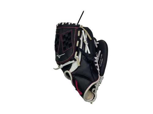 Vist Large View of Product Image Which is Used Mizuno 10 INCH FINCH BB/SB Glove RH Throw Black 10"