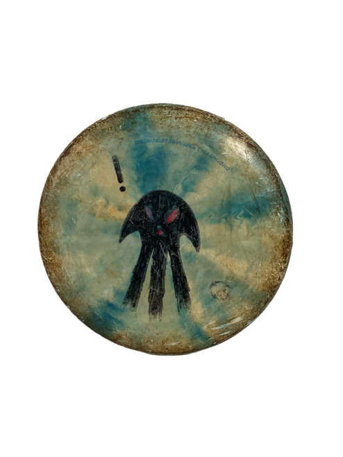 Vist Large View of Product Image Which is Used Discraft ELITE SWIRL APX Disc Golf Putter Royal Blue
