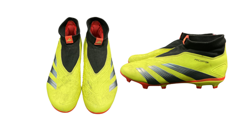 Vist Large View of Product Image Which is Used Adidas PREDATOR Soccer Cleats Yellow Senior 8