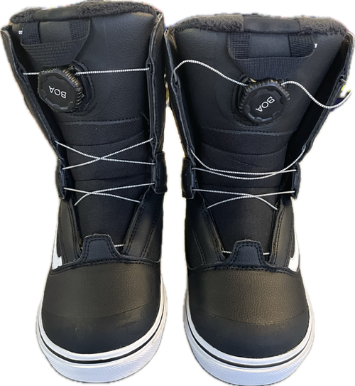 Vist Large View of Product Image Which is Used Vans JUVIE BOA Boys Snowboard Boots Black Junior 04