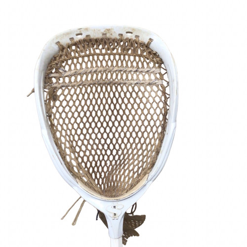 Vist Large View of Product Image Which is Used Brine MONEY GOALIE STICK Mens Goalie Stick White