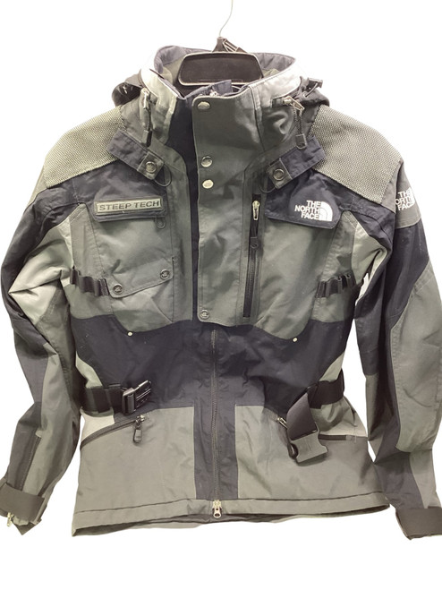 Vist Large View of Product Image Which is Used North Face STEEP TECH Outerwear Heavy Jacket M Grey SM