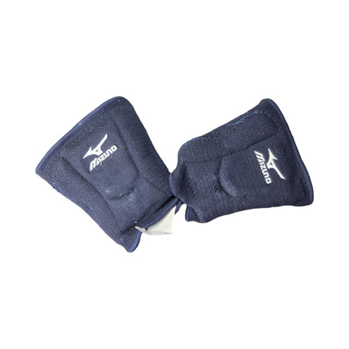 Vist Large View of Product Image Which is Used Mizuno VB Knee Pads Navy Blue
