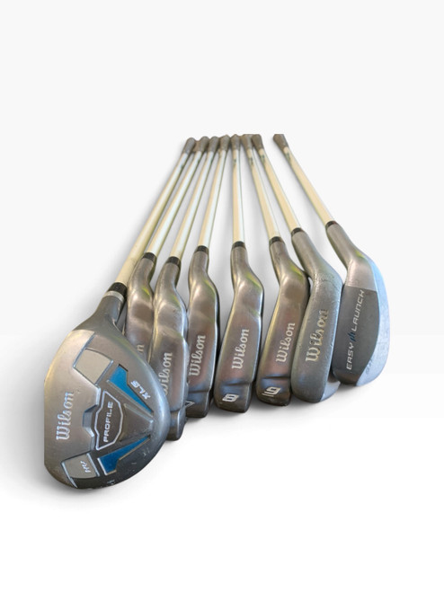 Vist Large View of Product Image Which is Used Wilson PROFILE Womens Iron Set RH 4I-SW