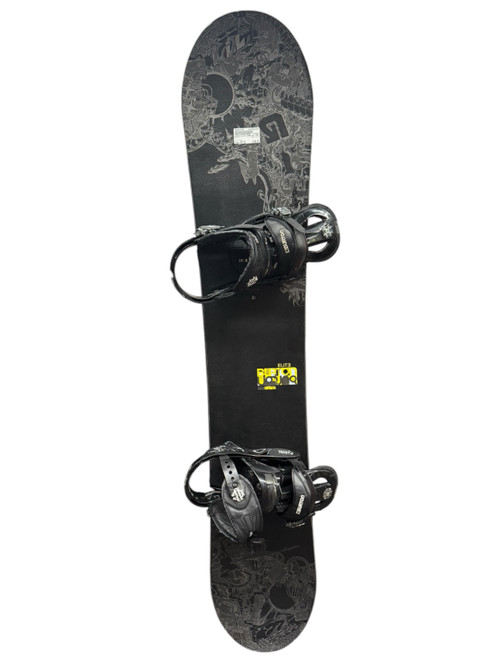 Vist Large View of Product Image Which is USED BURTON ELITE COMPLETE SNOWBOARD 155 CM